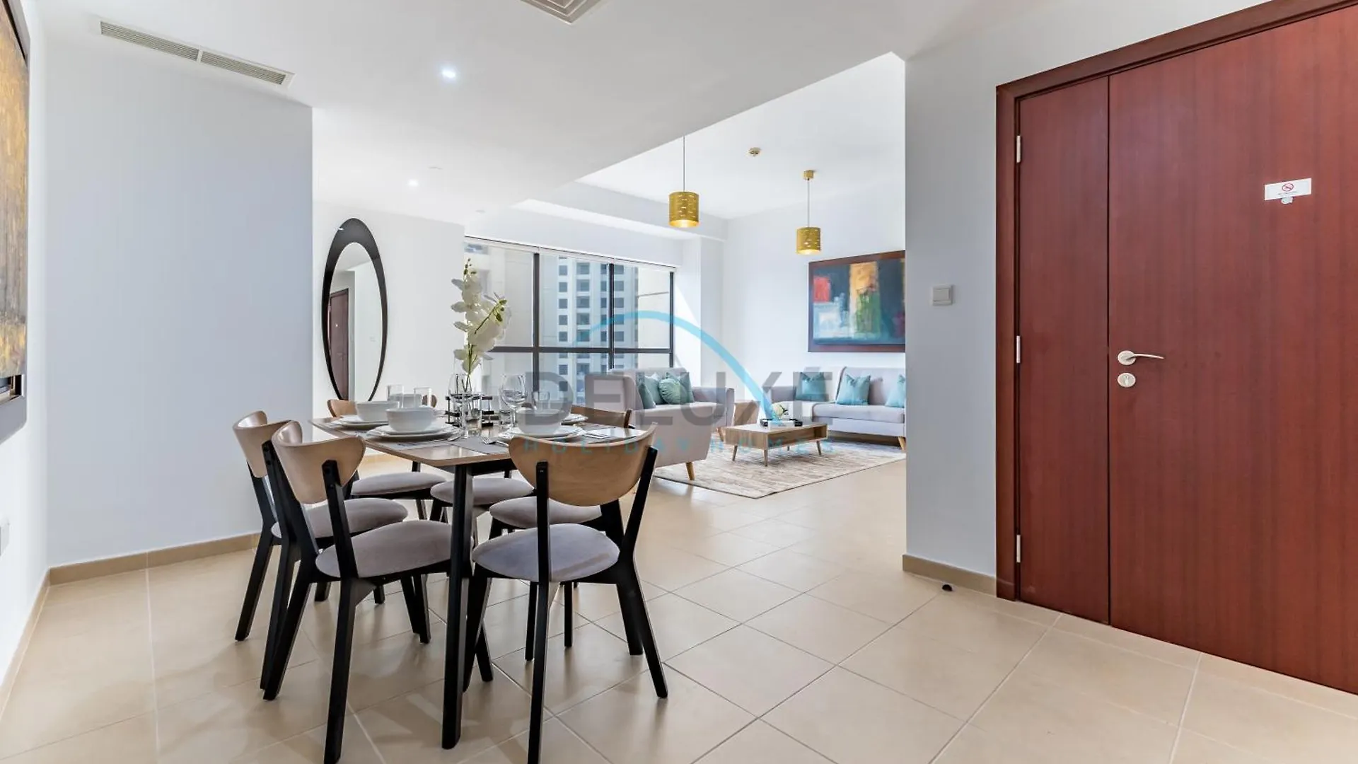 Apartment Cozy 2Br In Bahar 1, Jumeirah Beach Residence By Deluxe Holiday Homes Dubai